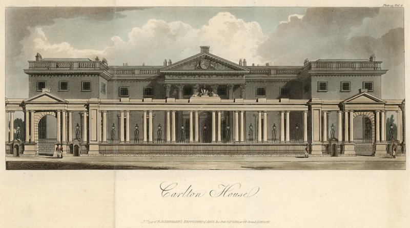 A Carlton House általános képe alkotó: English School