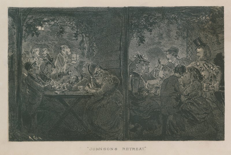 A Johnsons Retreat általános képe alkotó: English School