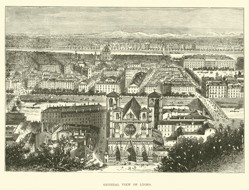 Lyon általános képe alkotó: English School