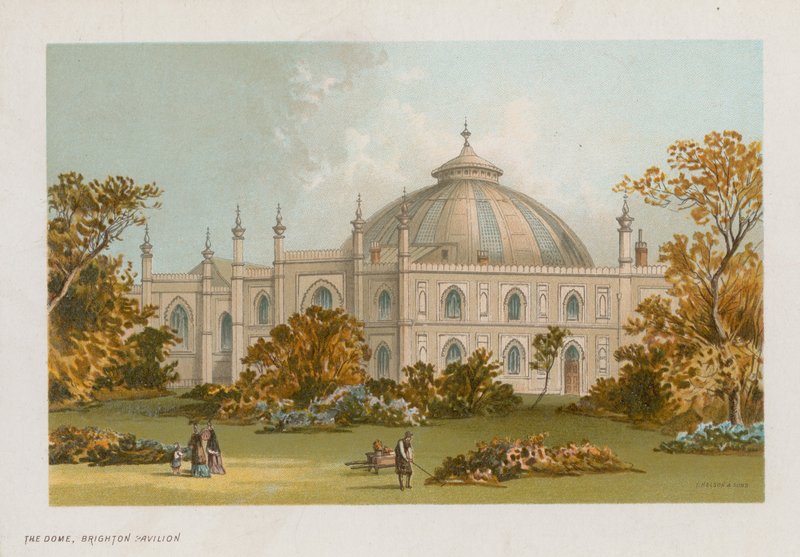 A Brighton Dome általános képe alkotó: English School