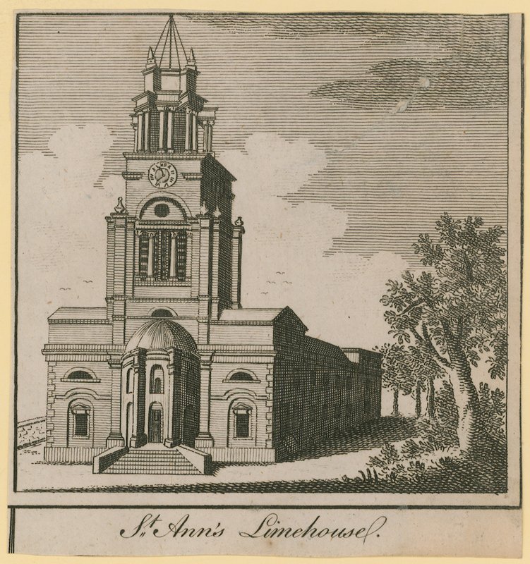 A Szent Anna-templom általános képe alkotó: English School