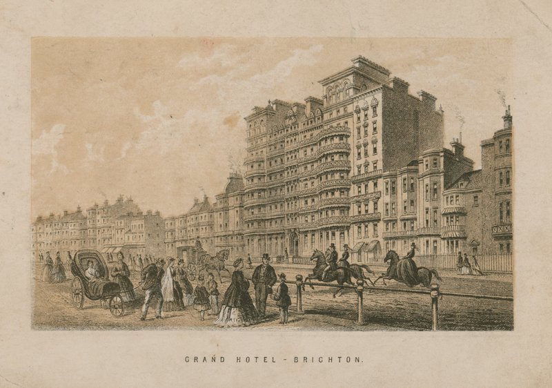 A brightoni Grand Hotel általános képe alkotó: English School