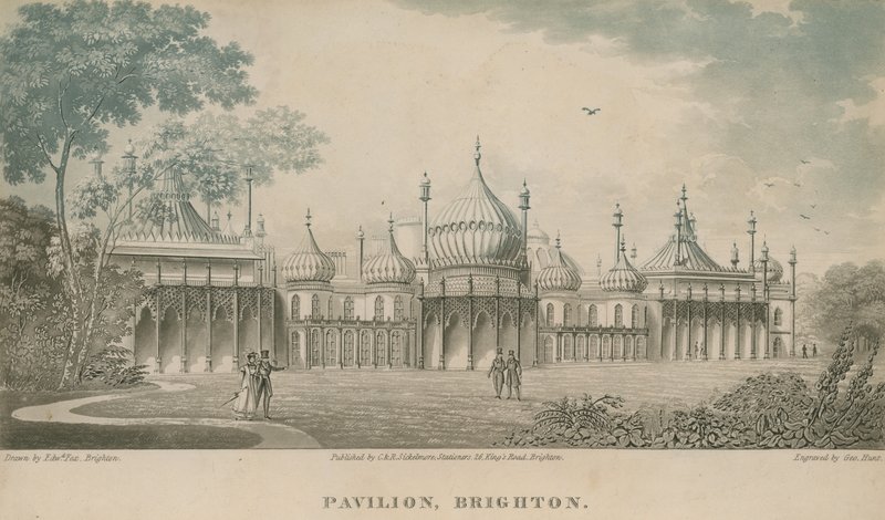A brightoni királyi pavilon általános képe alkotó: English School