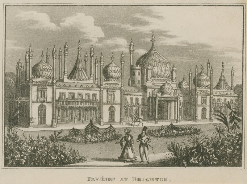 A brightoni királyi pavilon általános képe alkotó: English School