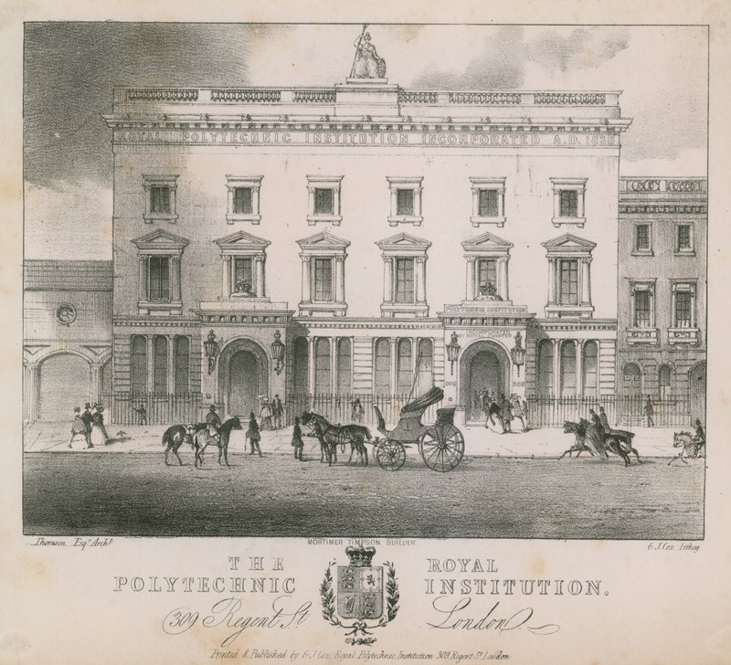 A Királyi Politechnikai Intézet általános képe alkotó: English School