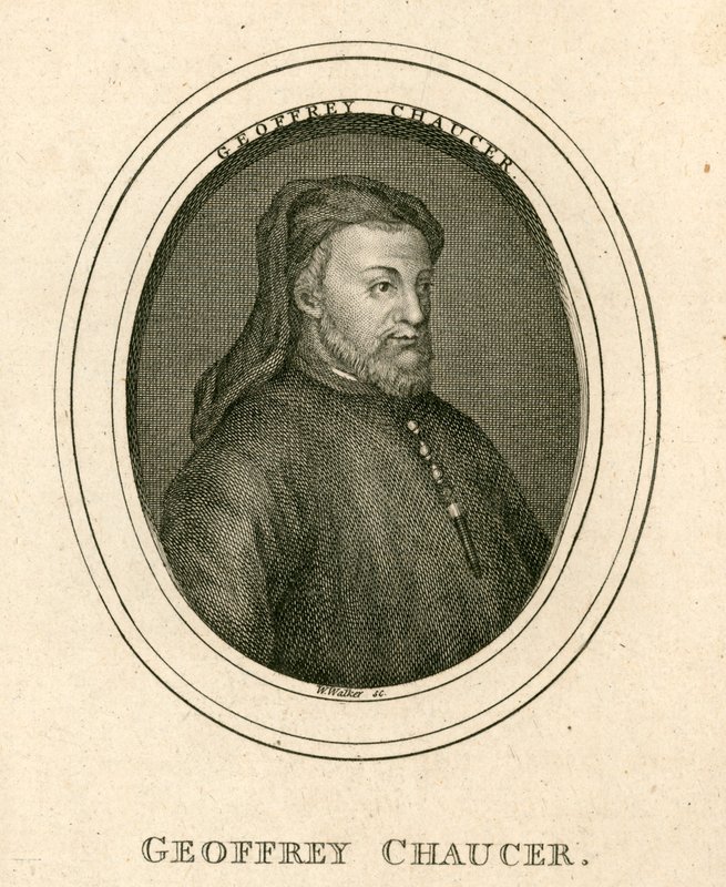 Geoffrey Chaucer alkotó: English School