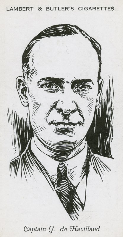 Geoffrey de Havilland, angol repülő- és repülőgéptervező és -gyártó alkotó: English School