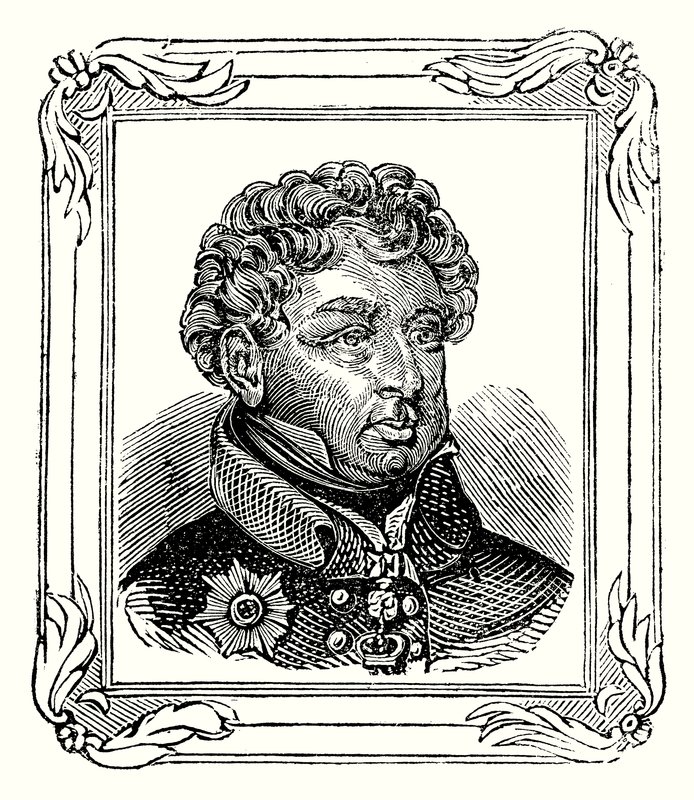 George Augustus Frederick IV, fia George III született 12 augusztus 1762; kikiáltották 31 január 1820; és megkoronázták 19 július 1821 (metszet) alkotó: English School