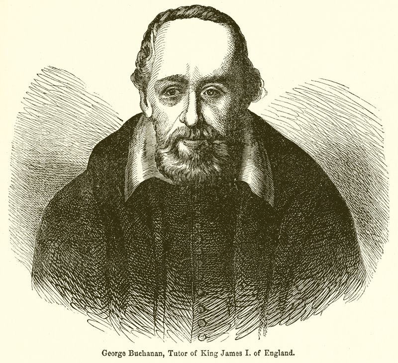 George Buchanan, I. Jakab angol király tanítója alkotó: English School