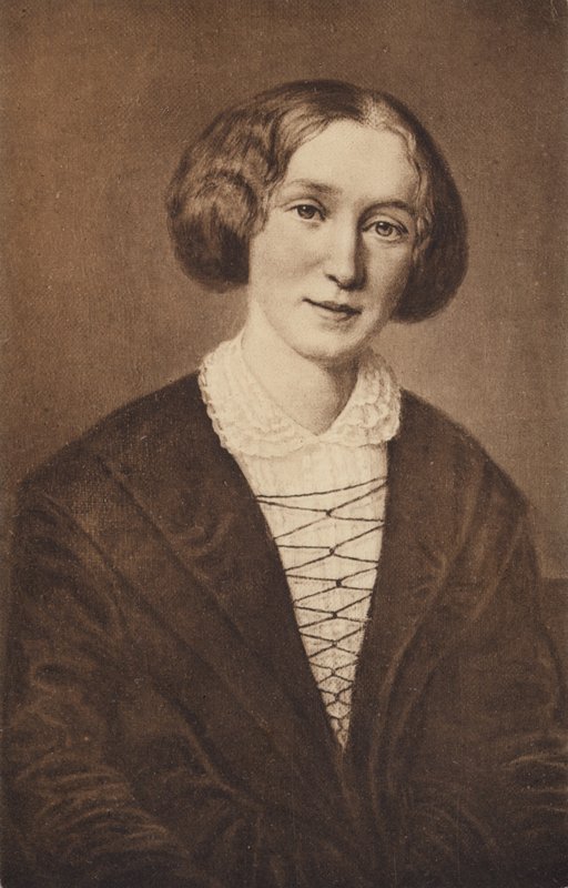 George Eliot (1819-1880), angol regényíró alkotó: English School