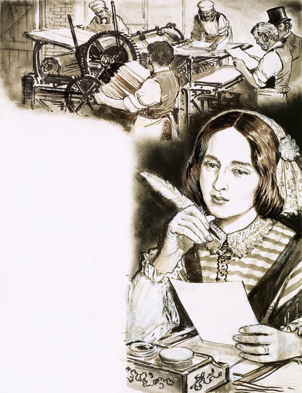 George Eliot alkotó: English School