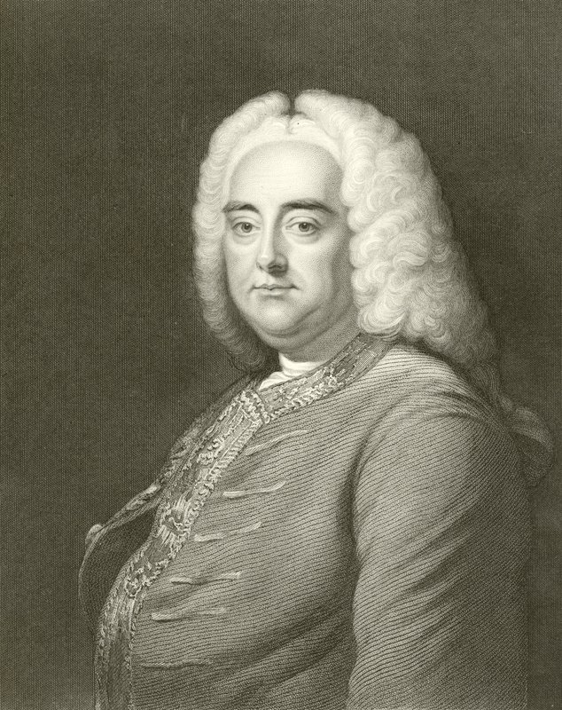 George Frederic Händel alkotó: English School