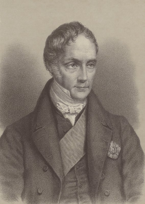 George Hamilton Gordon, Aberdeen 4. grófja, brit miniszterelnök 1852-1855 (litho) alkotó: English School