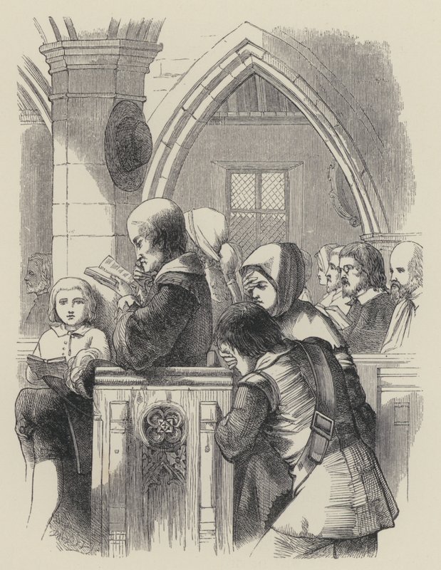 George Herbert verse, a Faith (metszet) alkotó: English School