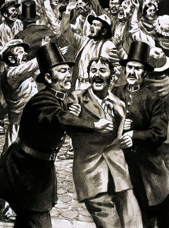 George Hudson hírnévre és gazdagságra tett szert, miután vasúti szolgáltatást nyitott alkotó: English School