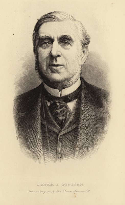George J. Goschen alkotó: English School