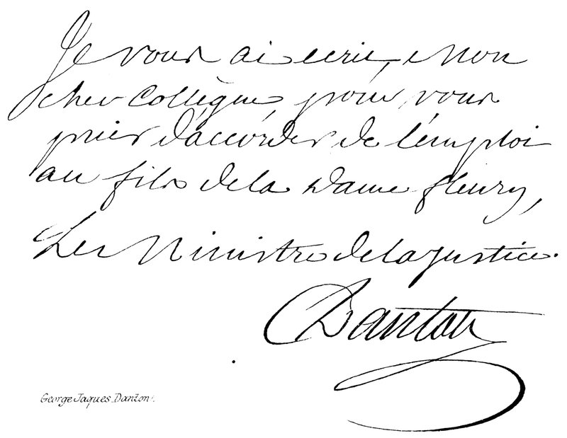 George Jacques Danton alkotó: English School