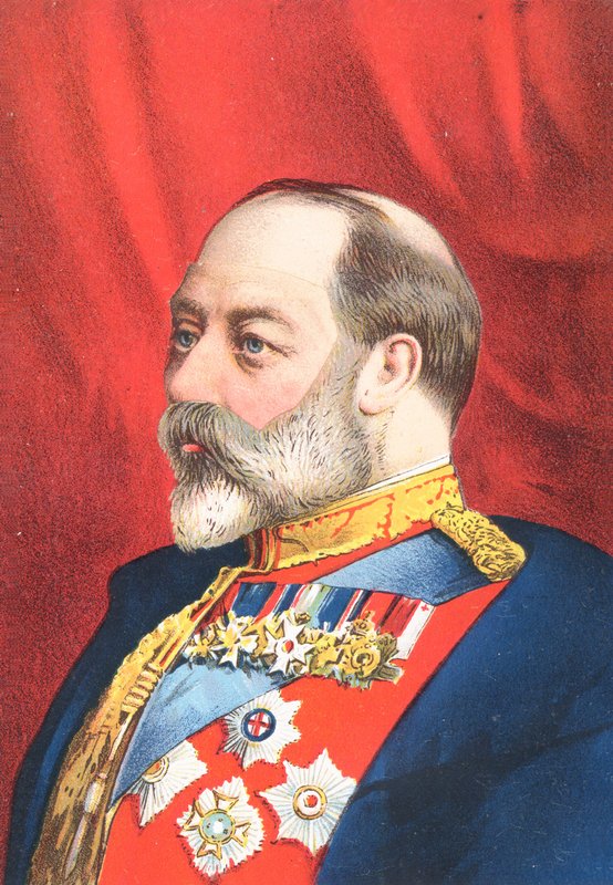 V. György - üdvözlőlap alkotó: English School