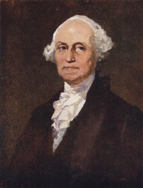 George Washington (színes litó) alkotó: English School