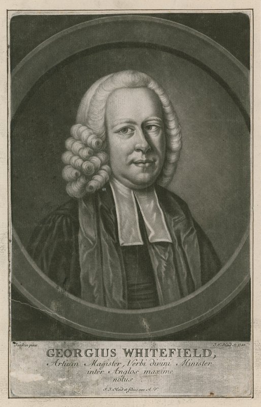 George Whitefield, MA, a metodizmus egyik alapítója alkotó: English School
