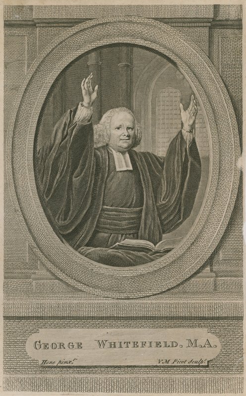 George Whitefield, MA, a metodizmus egyik alapítója alkotó: English School