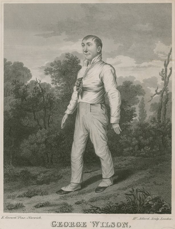 George Wilson, az ünnepelt blackheath-i gyalogos alkotó: English School
