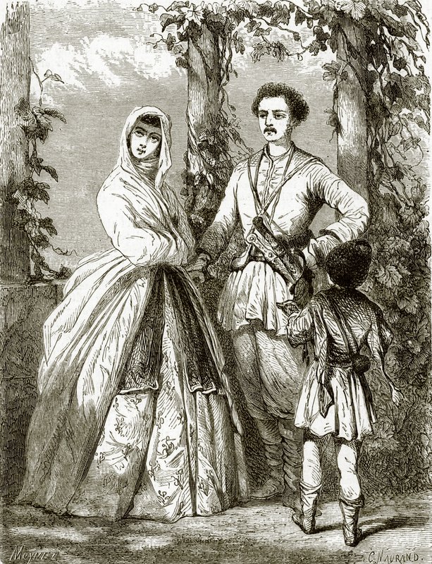 Grúz jelmezek alkotó: English School