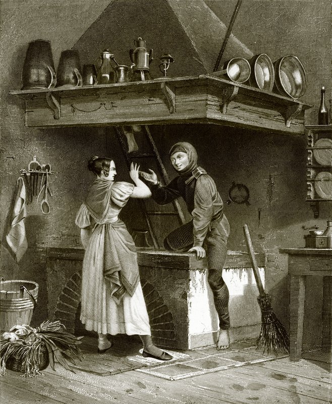 Német kéményseprő alkotó: English School