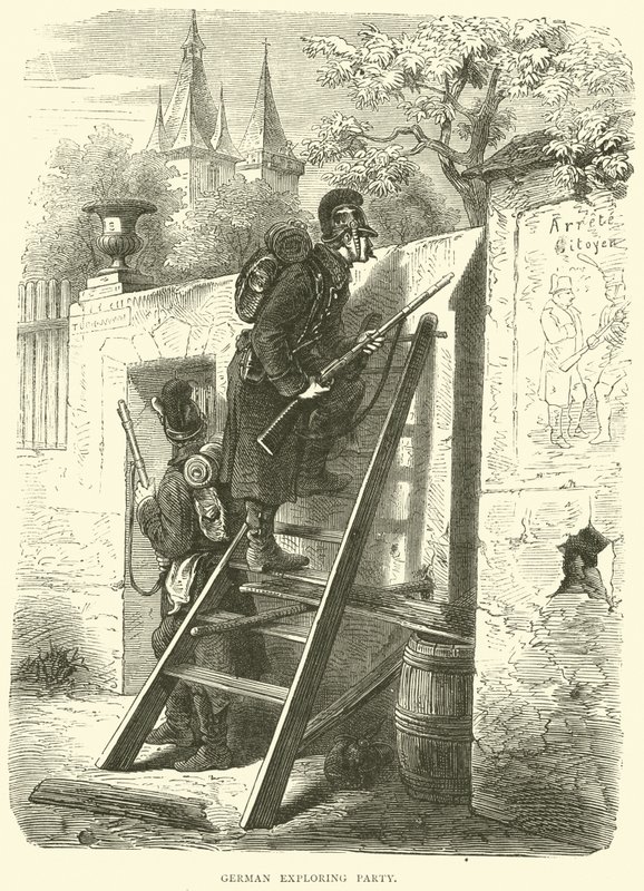 Német felfedezőcsapat, 1870. október alkotó: English School