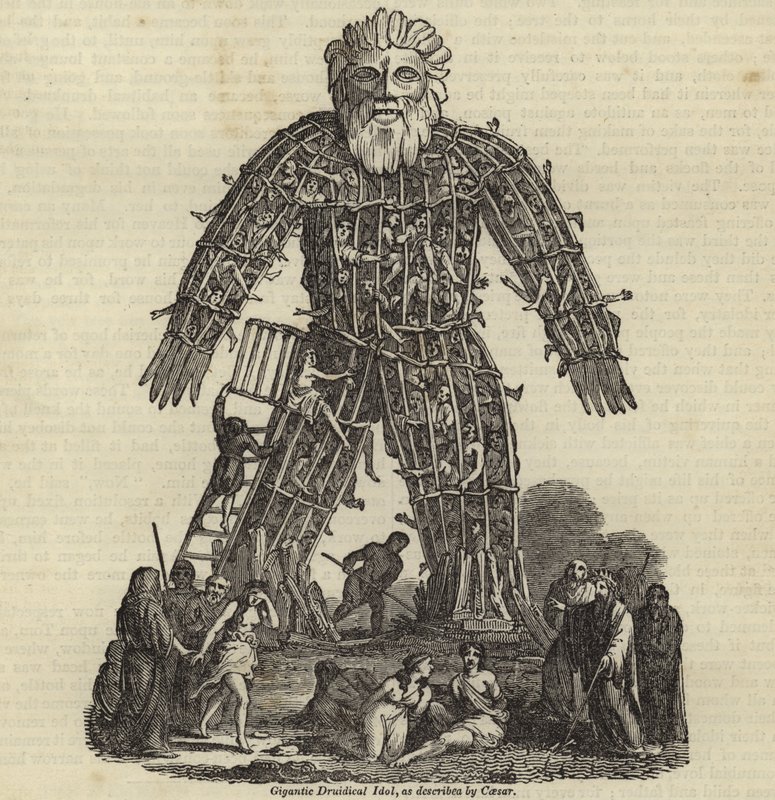 Gigantikus Druidical Idol alkotó: English School