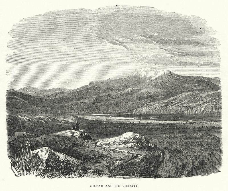 Gileád és környéke (metszet) alkotó: English School