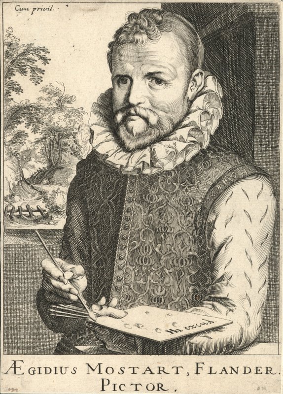 Gillis Mostaert, Flandria festője alkotó: English School