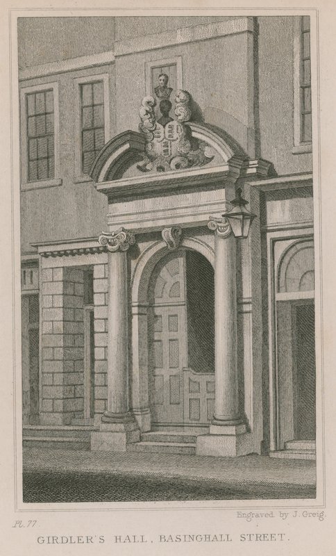 Girdlers Hall, Basinghall Street, London alkotó: English School