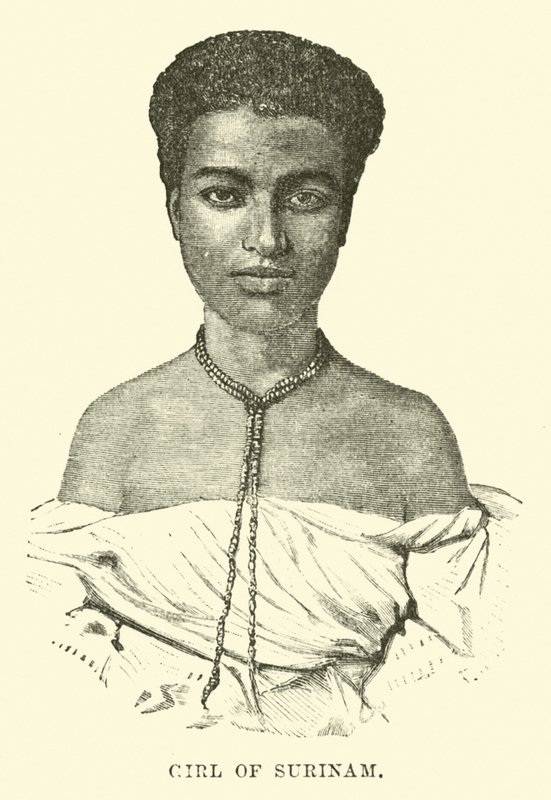 Surinami lány alkotó: English School