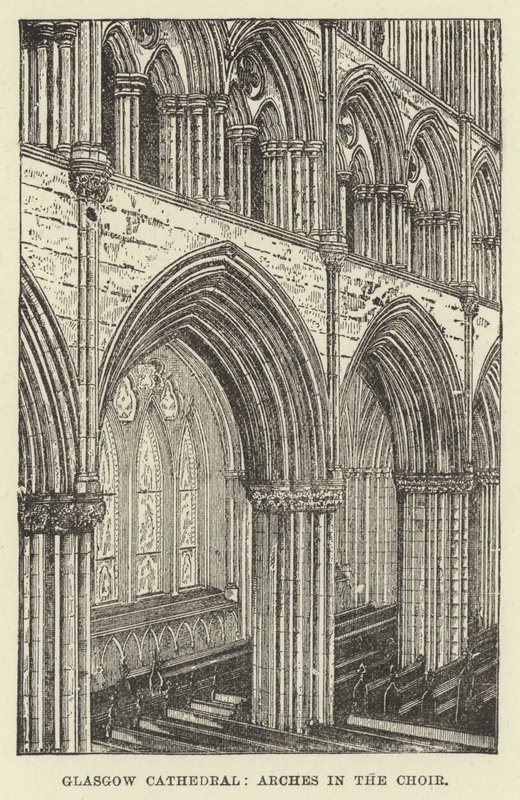 Glasgow-i katedrális, Arches in the Choir alkotó: English School