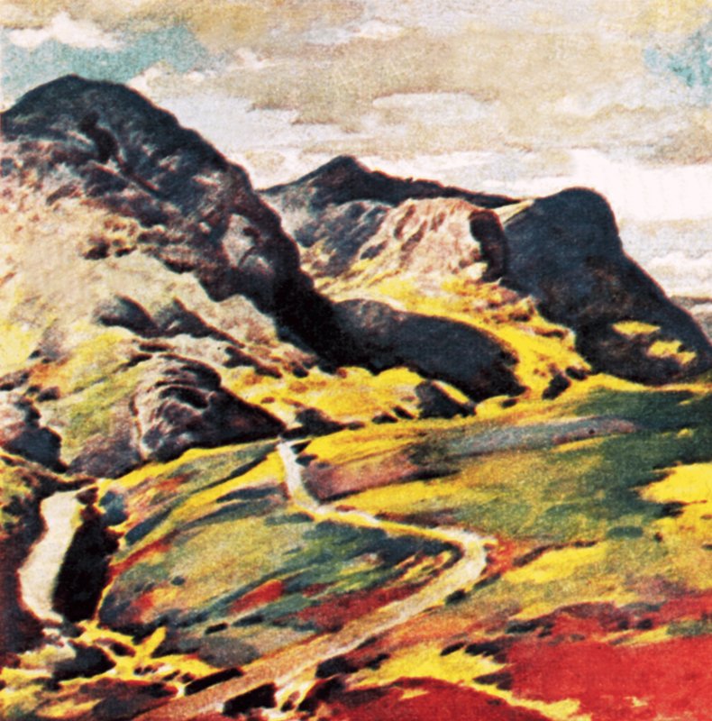 Glencoe Argyllshire-ben alkotó: English School