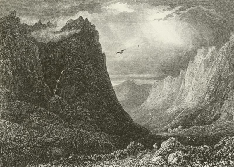 Glencoe lenéz a hágóra alkotó: English School