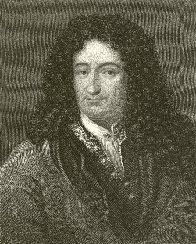 Godfrey William Leibnitz alkotó: English School