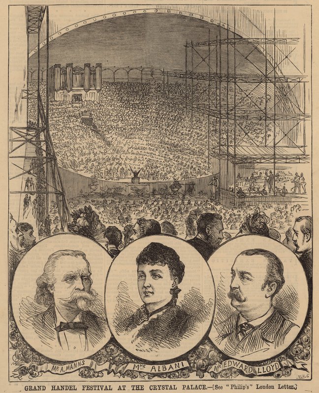 Grand Händel Fesztivál a Kristálypalotában alkotó: English School