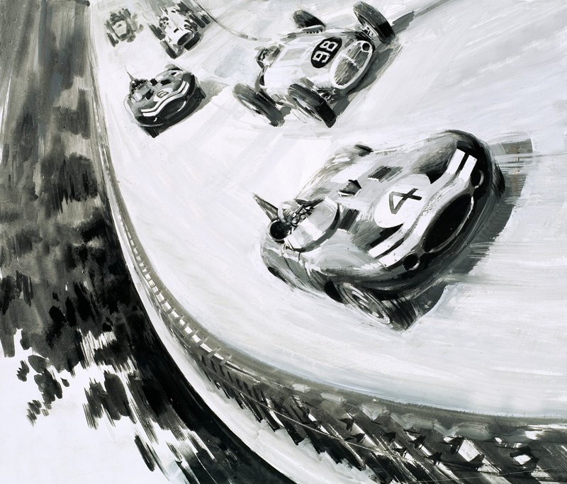 Grand Prix, Monza, Olaszország, 1957 alkotó: English School
