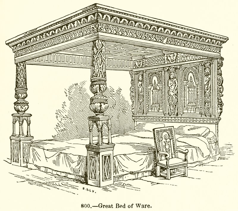 Great Bed of Ware alkotó: English School