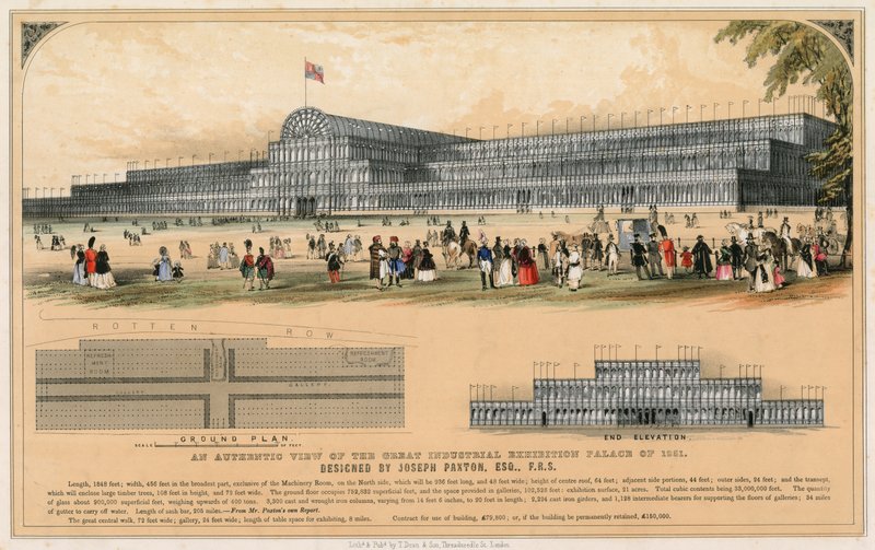 Nagy kiállítás, 1851 alkotó: English School