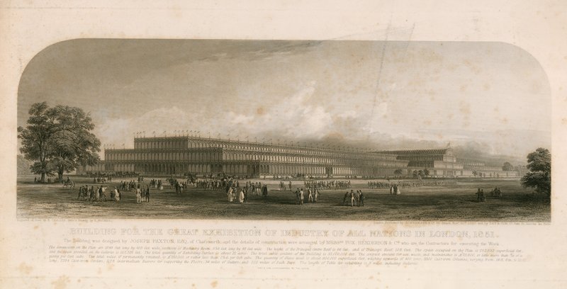 Nagy kiállítás, 1851 alkotó: English School