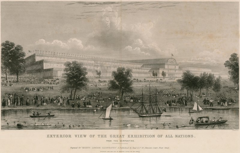 Nagy kiállítás, 1851 alkotó: English School