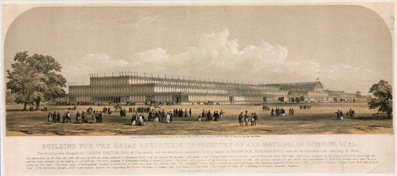 Nagy kiállítás, 1851 alkotó: English School