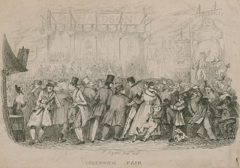 Greenwich Fair, London alkotó: English School