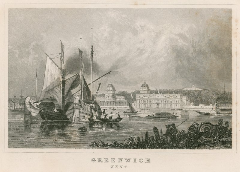 Greenwich Kórház, London alkotó: English School