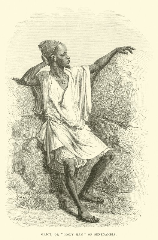 Griot, avagy Szenegambiai Szent ember alkotó: English School