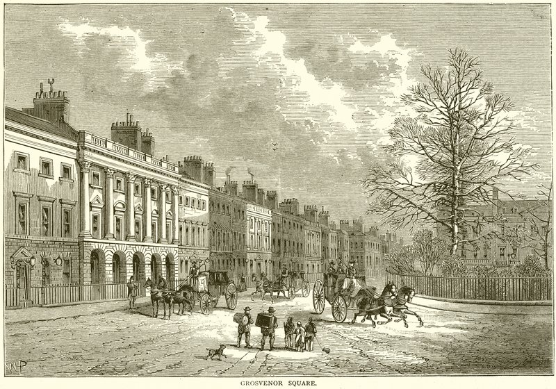 Grosvenor tér alkotó: English School