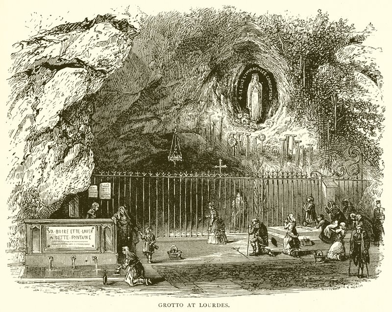 Lourdes-i barlang alkotó: English School
